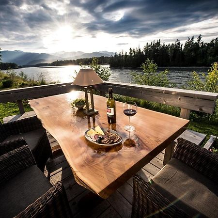Skeena River House Bed&Breakfast Terrace Buitenkant foto
