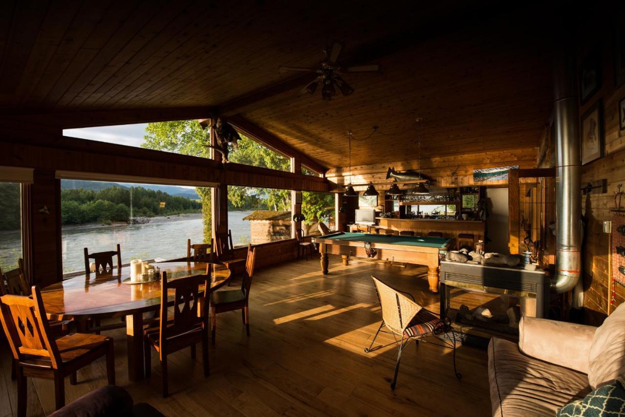 Skeena River House Bed&Breakfast Terrace Buitenkant foto