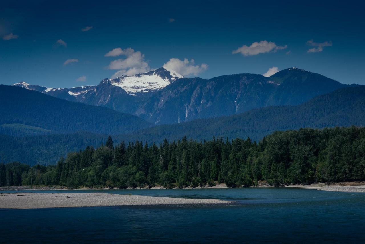 Skeena River House Bed&Breakfast Terrace Buitenkant foto