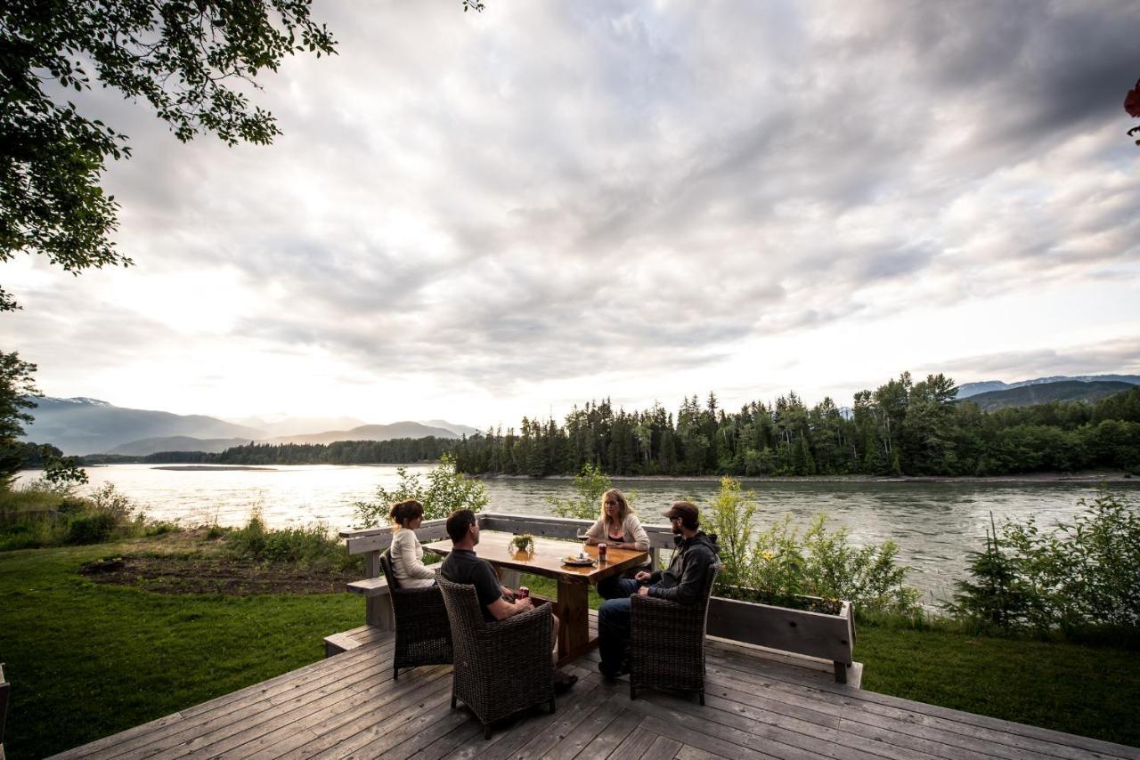 Skeena River House Bed&Breakfast Terrace Buitenkant foto